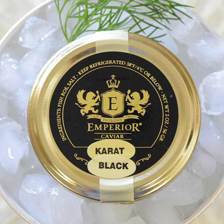 Emperior Osetra Russian Caviar - Black Photo [2]