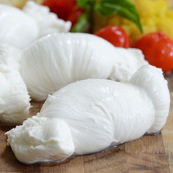mozzarella for bruschetta antipasto