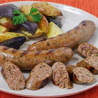 Duck and Bacon Sausage with Jalapeños | Gourmet Food Store
