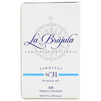 La Brujula Sardines in Olive Oil