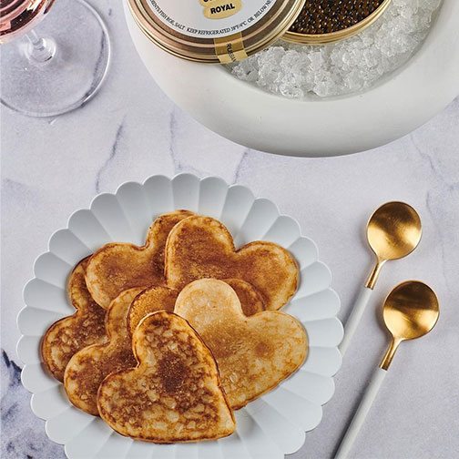 Heart Shaped Blini - 6 pc Photo [1]