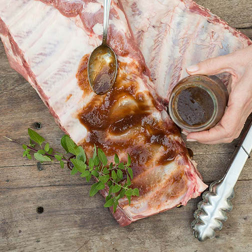 Pork Ribs With Homemade BBQ Sauce Recipe Photo [1]